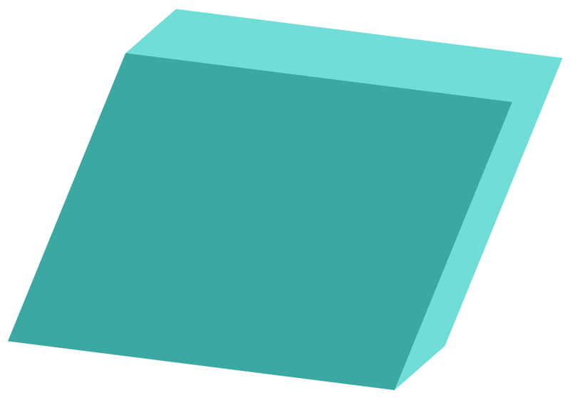 Parallelogramm mit umgekehrter Neigung